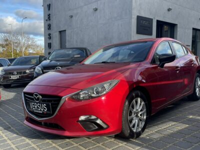 Mazda 3 1.5 SkyActiv Klimatyzacja 4x el. szyby Felgi alu Bordo metalik III (2013-)