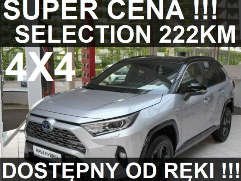 Toyota RAV-4 Selection 4x4 222KM Hybryda Super Niska Cena Od ręki ! 2155 zł V (2018)