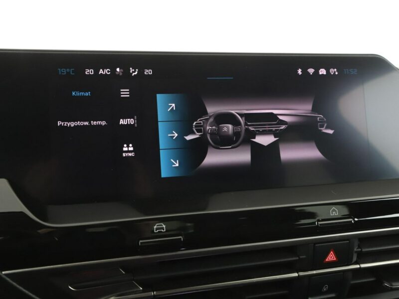 Citroen C5X PHEV full LED navi klima auto grzane fotele kamera i czujniki parkowan