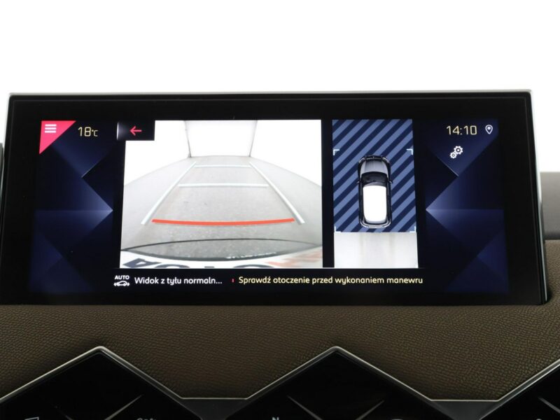 DS Automobiles DS 3 Crossback 1.2 Be Chic Nawigacja Tempomat Grzane Fotele Półskóra HUD Kamera LED