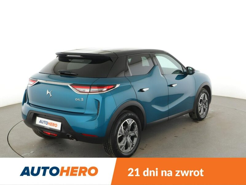 DS Automobiles DS 3 Crossback 1.2 Be Chic Nawigacja Tempomat Grzane Fotele Półskóra HUD Kamera LED