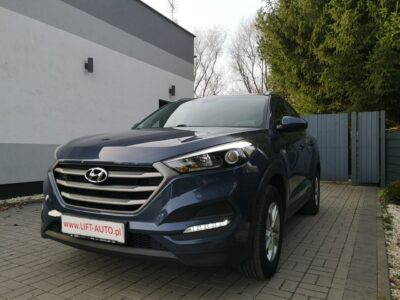 Hyundai Tucson 1,6 GDI 132KM Klimat Tempo Ledy Navi Kamera ALU Servis Gwarancja III (2015-2020)