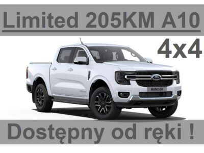 Ford Ranger Limited 205KM 4x4 Pakiet Off-Road Niska Cena 2222 zł Od ręki !!! VI (2022-)