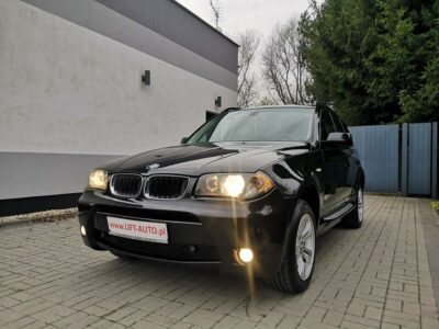 BMW X3 2.0 D 150KM Klimatronic Tempomat Nawi Skóra M- Pakiet 4x4 ALU 17 E83 (2003-2010)