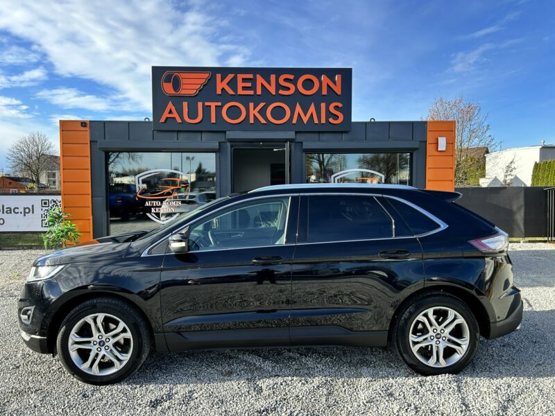 Ford EDGE 4x4, 1-Wł, Bezwypadkowy, Świeży Rozrząd, LED, Asystenci,Kamera Cofania