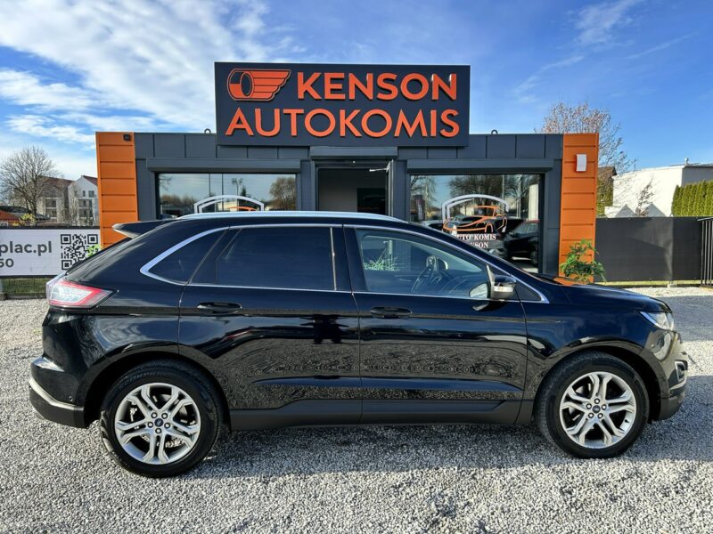 Ford EDGE 4x4, 1-Wł, Bezwypadkowy, Świeży Rozrząd, LED, Asystenci,Kamera Cofania