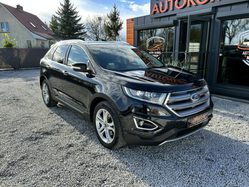 Ford EDGE 4x4, 1-Wł, Bezwypadkowy, Świeży Rozrząd, LED, Asystenci,Kamera Cofania
