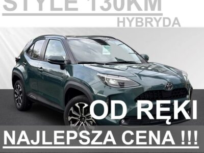 Toyota Yaris Cross 130KM Style Super Niska Cena Kamera Światła Led 1268zł Od ręki !