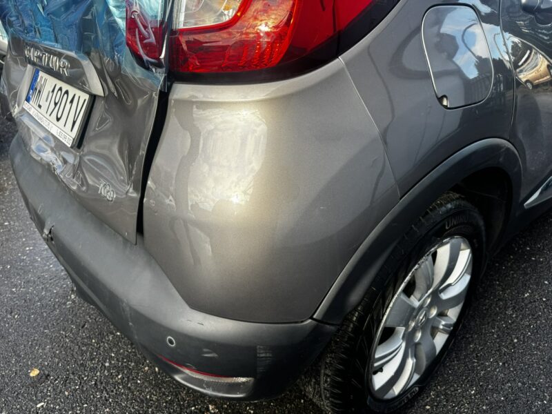 Renault Captur uszkodzony Renault Captur zarejestrowany ubezpieczony I (2013-2019)