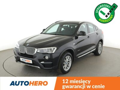 BMW X4 xDrive automat 190KM skóra navi kamera tempomat grzane fotele LED I [F26] (2014-)
