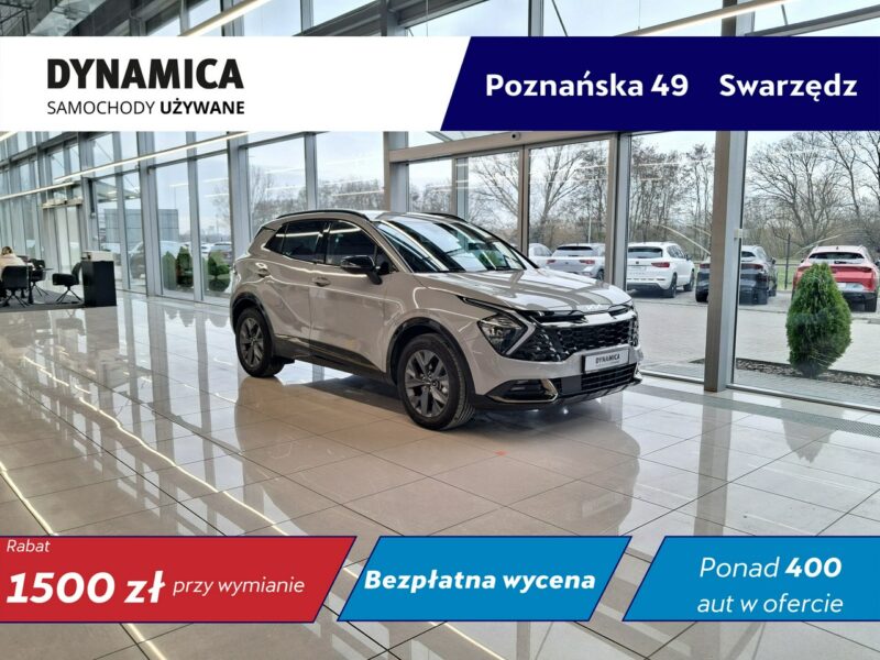 Kia Sportage Anniversary 1.6T-GDI HEV 210KM VAT 23% automat 2025 r., salon PL, I wł V (2021-)