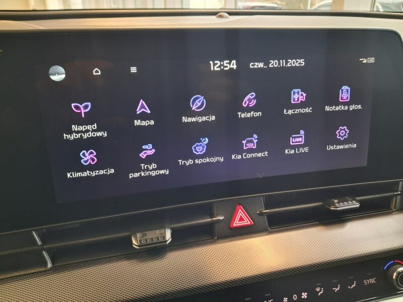 Kia Sportage Anniversary 1.6T-GDI HEV 210KM VAT 23% automat 2025 r., salon PL, I wł V (2021-)