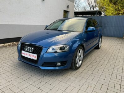 Audi A3 Sportback 2.0 TDI 140KM S-Line, DSG, LED, Bi-Xenon, Alu, Gwarancja, 8P (2003-2012)
