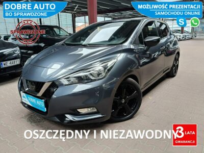 Nissan Micra 1.0 117KM N-Sport , Kamera,Hands Free,GrzaneFotele,Bose, Apple/Android K14 (2017-)