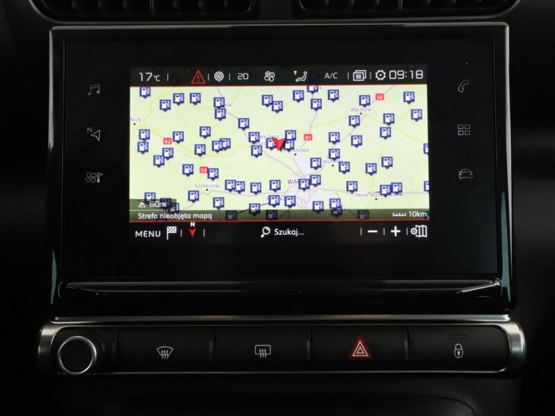 Citroen C3 Aircross Niski przebieg Navi Kamera cofania Klimatyzacja El.szyby Bluetooth