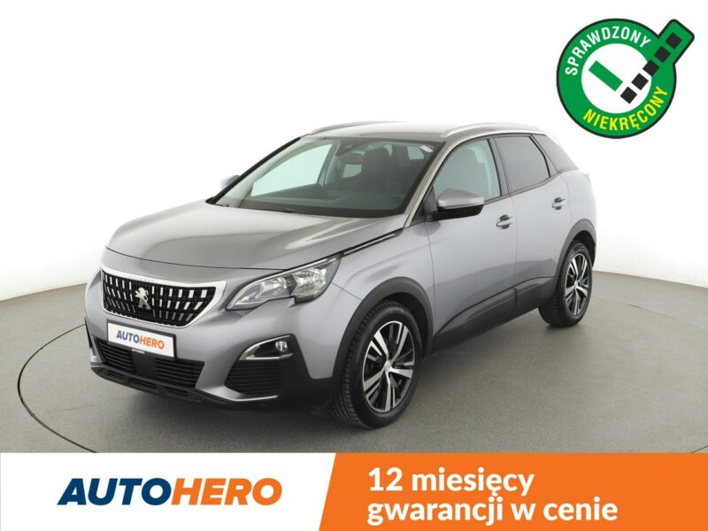 Peugeot 3008 automat virtual cocpit navi klima auto kamera i czujniki parkowania II (2016-)