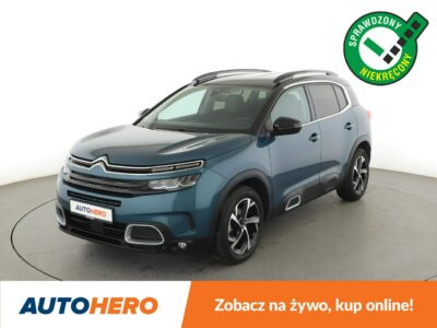 Citroen C5 Aircross 1.2T Automat Feel Pack Nawigacja Tempomat ParkAssist Kamera360 LED
