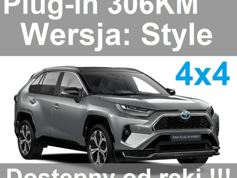 Toyota RAV-4 Plug-in 4x4 306KM Selection SuperNiska Cena Od ręki Kamera 360 -2426zł V (2018)