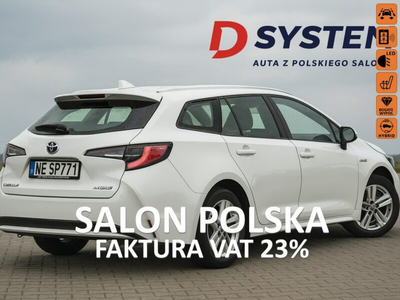 Toyota Corolla 22r + Salon Polska 1.8 HYBRID 1wł z Pakietem TECH Zimowy Bezwypadkow E21 (2019-)