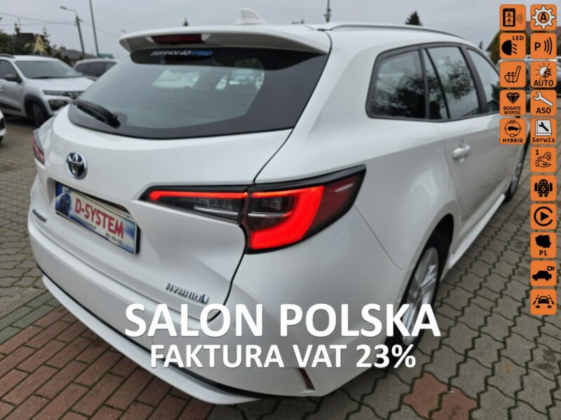 Toyota Corolla 22r + Salon Polska 1.8 HYBRID 1wł z Pakietem TECH Zimowy Bezwypadkow E21 (2019-)