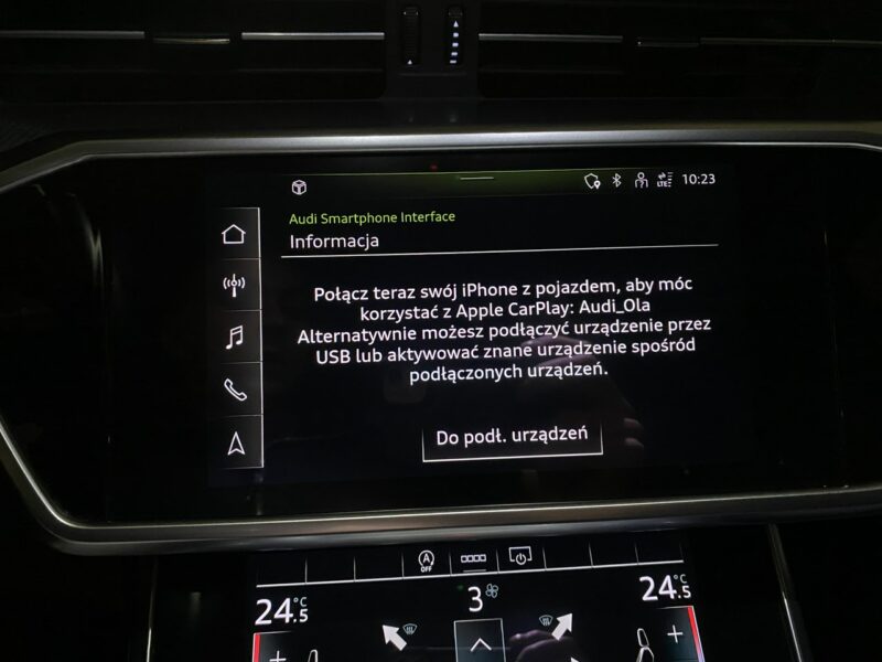 Audi A6 Avant VAT 23% Sport 40TDI mHEV 204KM S-tronic quattro 2020/2021 r., salon PL C8 (2019-2025)