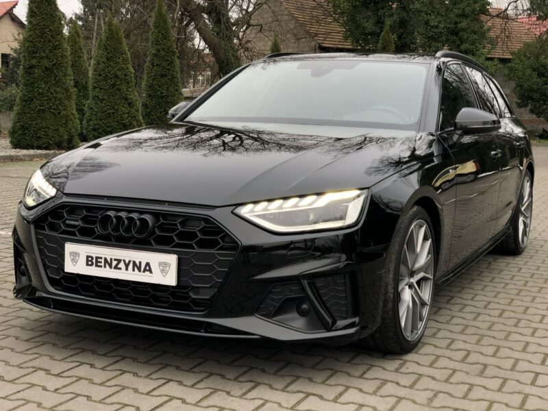 Audi A4 Avant LIFT S-line 40TFSI Quattro 2022r 2.0 TFSI 204KM Benzyna Automat Kamera B9 (2015-)