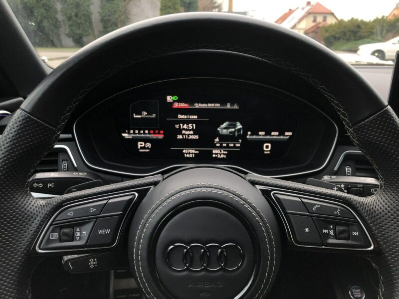 Audi A4 Avant LIFT S-line 40TFSI Quattro 2022r 2.0 TFSI 204KM Benzyna Automat Kamera B9 (2015-)