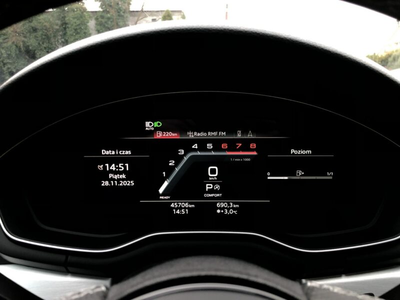 Audi A4 Avant LIFT S-line 40TFSI Quattro 2022r 2.0 TFSI 204KM Benzyna Automat Kamera B9 (2015-)