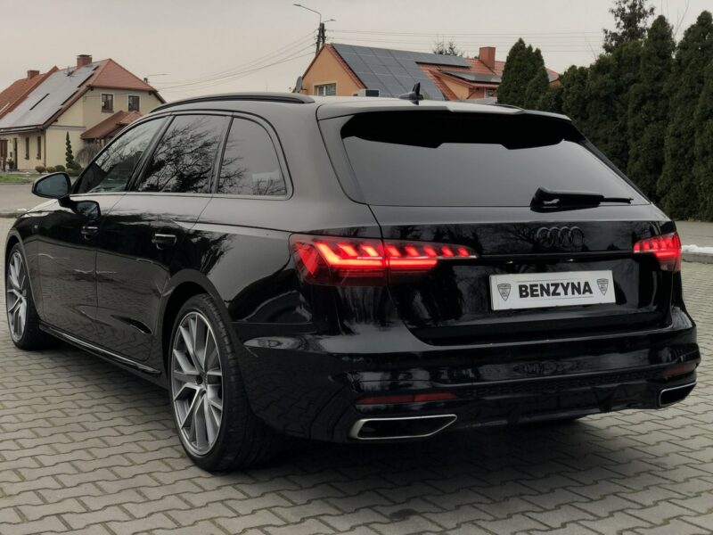 Audi A4 Avant LIFT S-line 40TFSI Quattro 2022r 2.0 TFSI 204KM Benzyna Automat Kamera B9 (2015-)