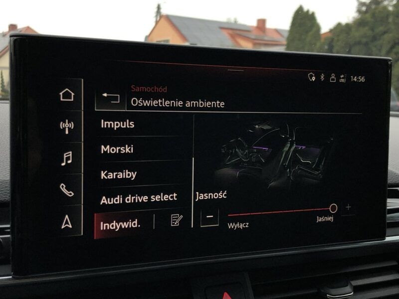 Audi A4 Avant LIFT S-line 40TFSI Quattro 2022r 2.0 TFSI 204KM Benzyna Automat Kamera B9 (2015-)