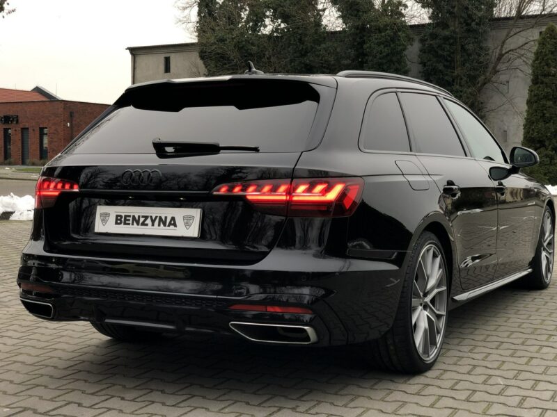 Audi A4 Avant LIFT S-line 40TFSI Quattro 2022r 2.0 TFSI 204KM Benzyna Automat Kamera B9 (2015-)