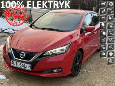 Nissan Leaf Kamera360*Grzane*FotelePrzod*Tył*Grzana*Kiera*Full*Led*Asystenci*Full