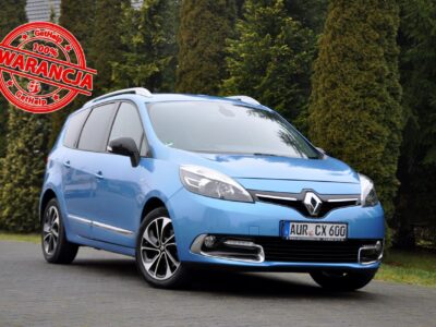 Renault Grand Scenic 1.6dCi(130KM)*Led*Navi*Kamera*7-Foteli*Skóry*Bose*Asys.Pasa*Alu17"ASO II (2009-2016)