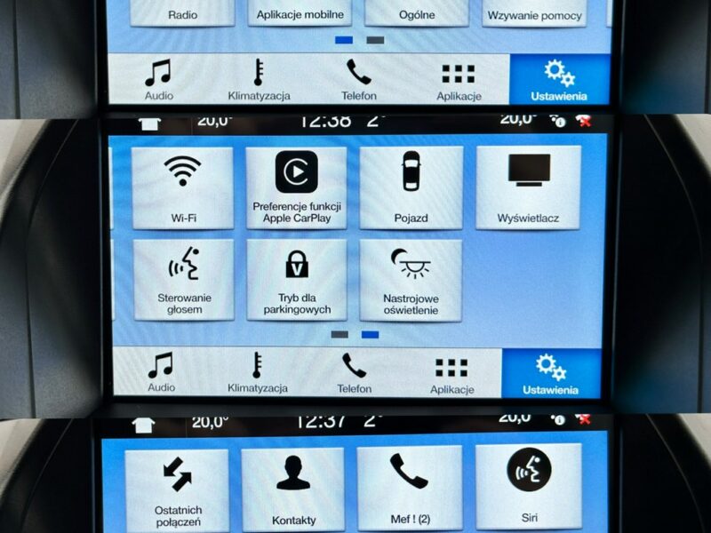 Ford Escape LED, Grzane Fotele, CarPlay, Kamera Cofania, El. Klapa, Martwe Pole II (2008-)