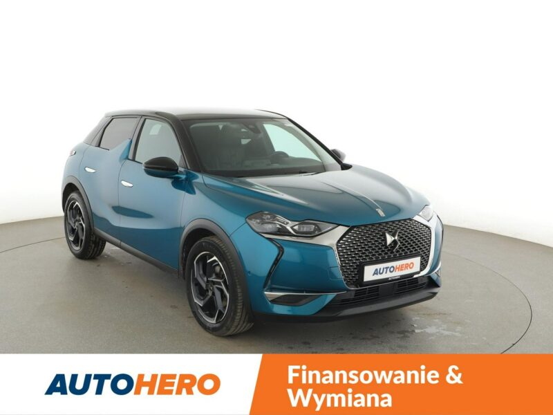 DS Automobiles DS 3 Crossback 1.2 Benzyna Automat Rivoli Nawigacja Tempomat Kamera Skóra LED Vision
