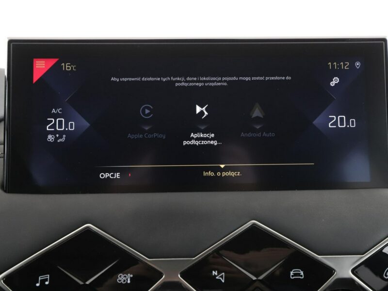 DS Automobiles DS 3 Crossback 1.2 Benzyna Automat Rivoli Nawigacja Tempomat Kamera Skóra LED Vision