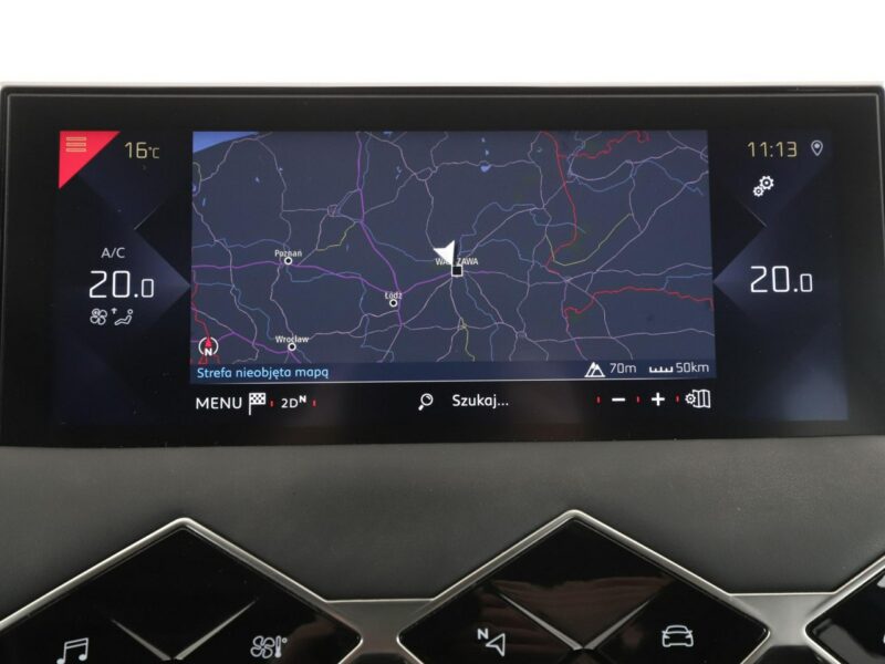 DS Automobiles DS 3 Crossback 1.2 Benzyna Automat Rivoli Nawigacja Tempomat Kamera Skóra LED Vision