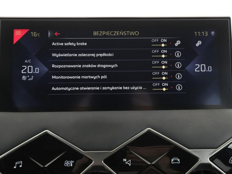 DS Automobiles DS 3 Crossback 1.2 Benzyna Automat Rivoli Nawigacja Tempomat Kamera Skóra LED Vision