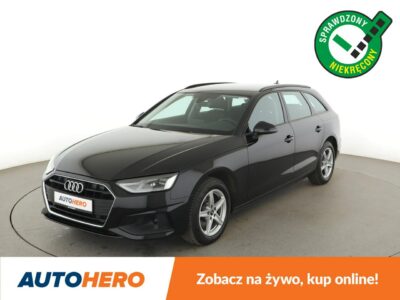 Audi A4 Avant mHEV S-Tronic full LED navi klima auto grzane fotele czujniki parkowan B9 (2015-)