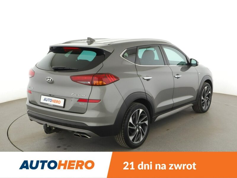 Hyundai Tucson automat 4x4 mHEV full LED skóra navi grzane i wentylowane fotele kam III (2015-2020)