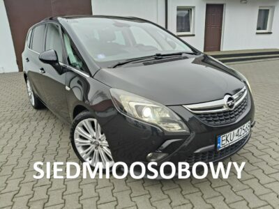 Opel Zafira 1,4Turbo Benz. 7 Foteli.Navi,Xenony.Serwis.alu.Panorama Dach.OKAZJA C (2011-)