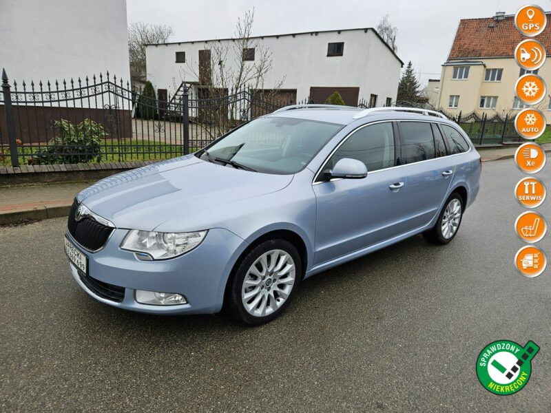 Škoda Superb Opłacona Zdrowa Zadbana Serwisowana Bogata Po Serwisie II (2008-2015)