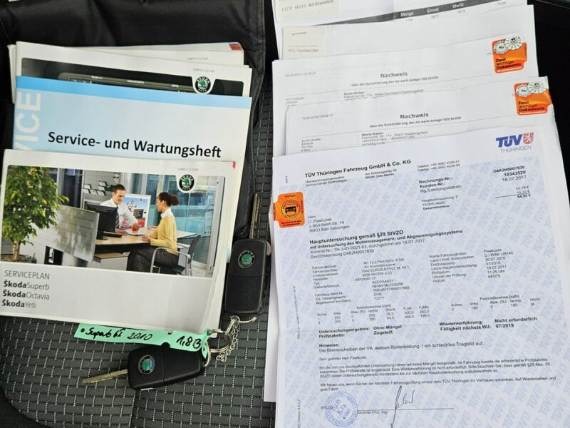 Škoda Superb Opłacona Zdrowa Zadbana Serwisowana Bogata Po Serwisie II (2008-2015)