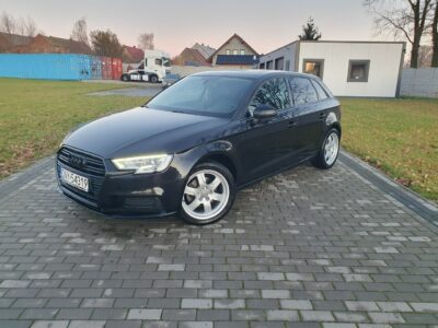 Audi A3 Sportback 2.0tdi 150KM S Tronic 2017r ShadowLine Bixenon Navi Skóra Raty Zamiana 8V (2012-)