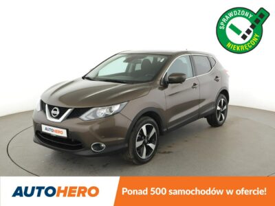 Nissan Qashqai navi klima auto grzane fotele kamera i czujniki parkowania II (2013-2021)