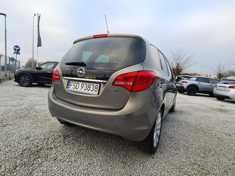 Opel Meriva Klimatyzacja Półskóry Tempomat Sensory Halogeny Komputer Alu Wzorowa II (2010-)