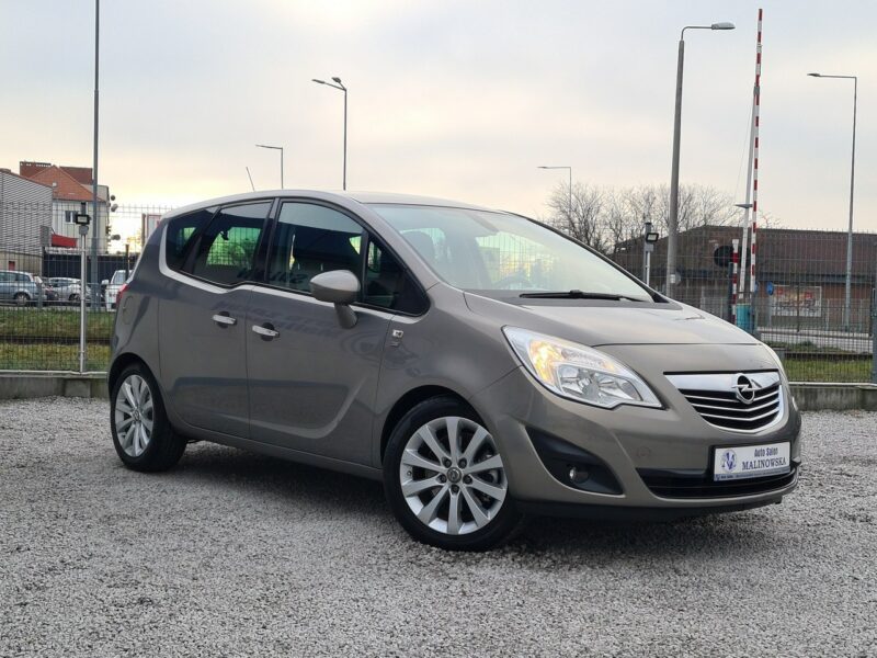 Opel Meriva Klimatyzacja Półskóry Tempomat Sensory Halogeny Komputer Alu Wzorowa II (2010-)