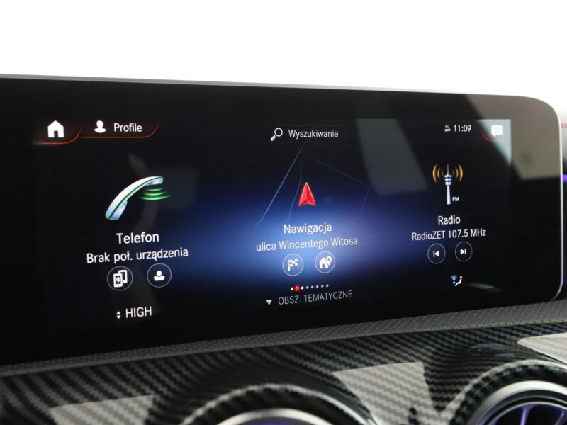 Mercedes CLA 200 automat multibeam LED, skóra/alcantara grzane fotele kamery II (2019-)