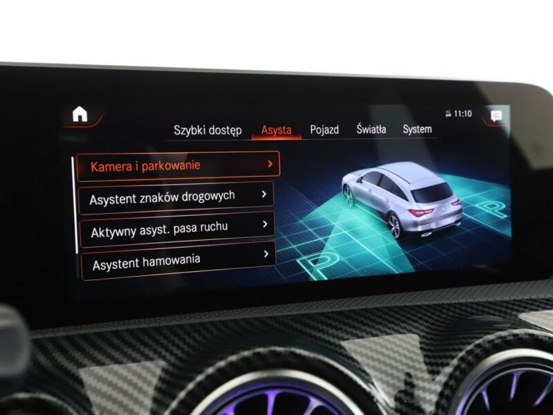 Mercedes CLA 200 automat multibeam LED, skóra/alcantara grzane fotele kamery II (2019-)