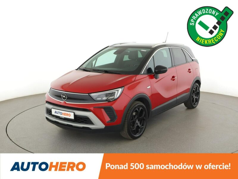Opel Crossland X 1.2T GS Line Automat Panorama Nawigacja Tempomat Grzane Fotele Kamera